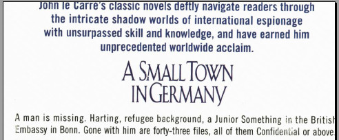 books/A_Small_Town_in_Germany/Scribner_paperback_2008/back_cover.jpg